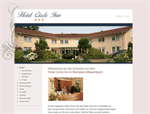 Tablet Screenshot of hotelcircleinn.de